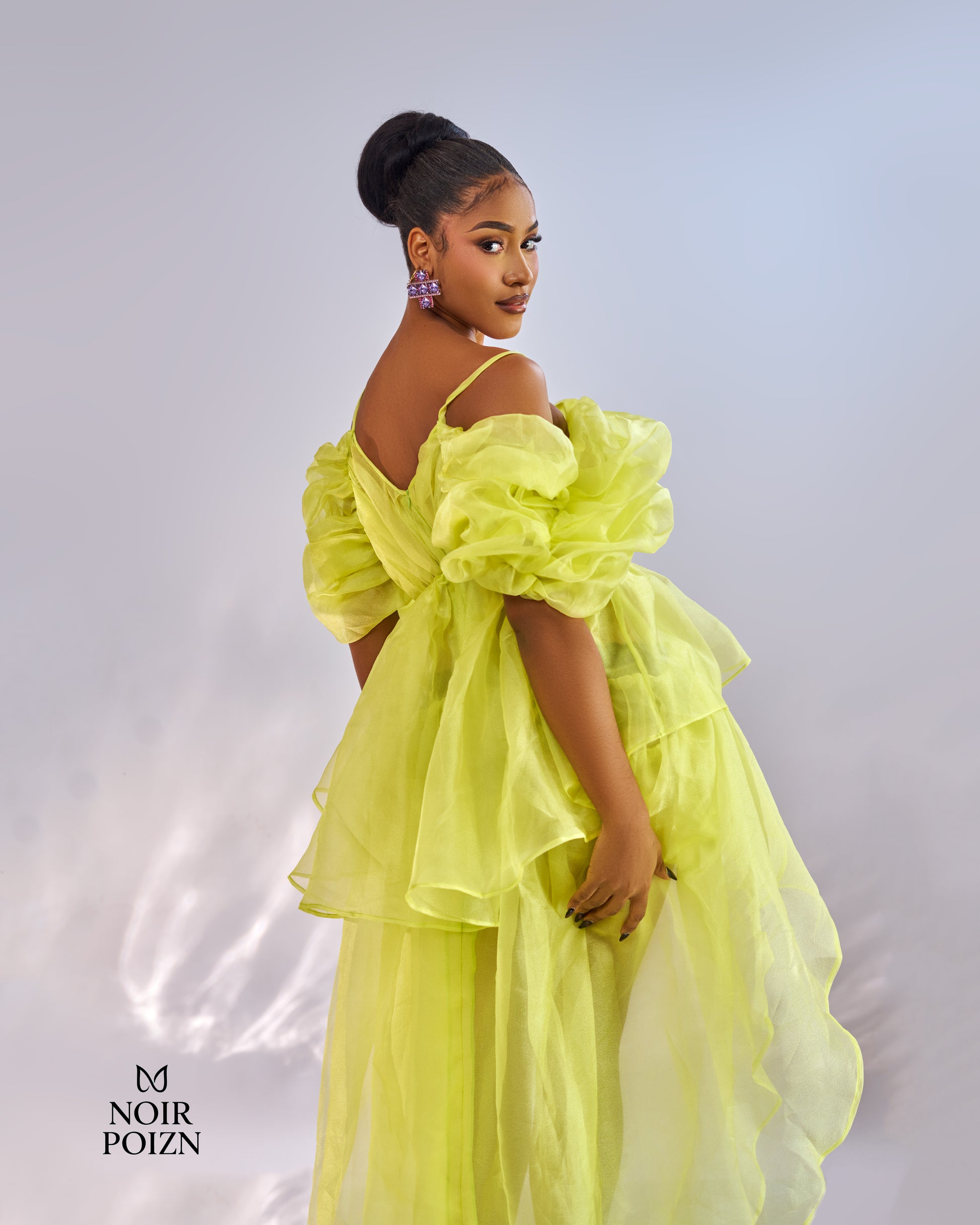 LIME ORGANZA