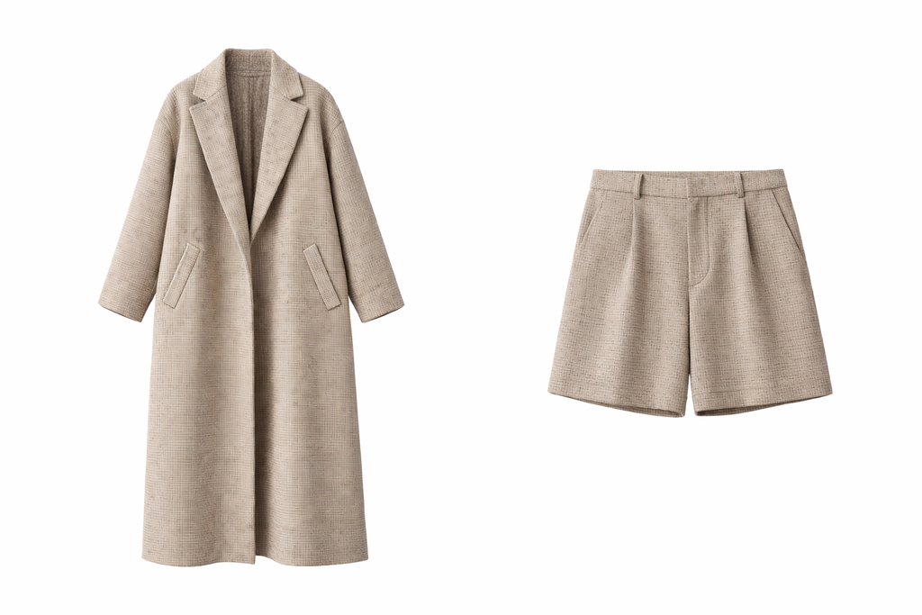 Check Blazer Set
